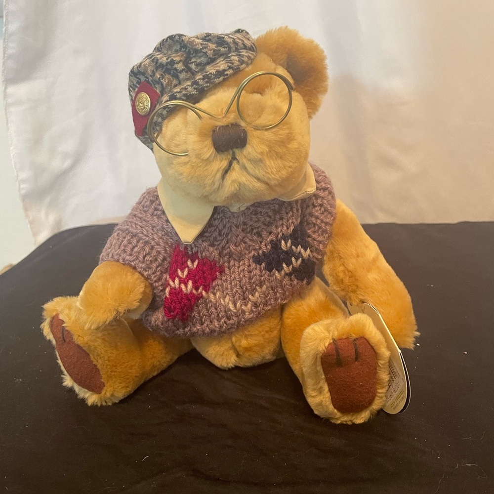 The Brass Button Bear Collection Sherwood “Bear of Long Life” VTG 1996 Plush NWT